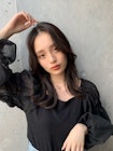 ナチュラルくびれセミロング