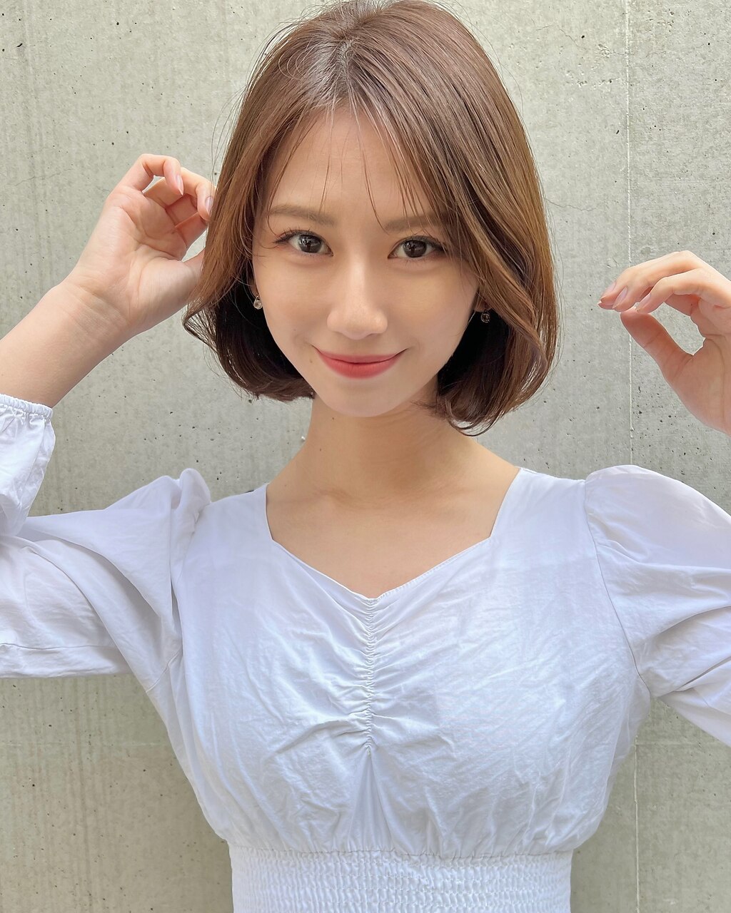 タンバルモリボブ 韓国ボブ 大人ボブ