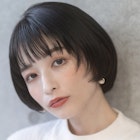 【emu井上信洋】カジュアルモードな黒髪レトロマッシュショート