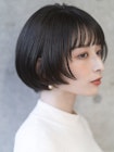 【emu井上信洋】カジュアルモードな黒髪レトロマッシュショート