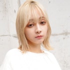 【La fith】ホワイトグレージュ×くびれヘア