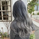 Blueからsilverになるレイヤーロング