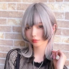 ☆CAPSULE☆ホワイトグレージュ&ウルフカット、インナーカラー