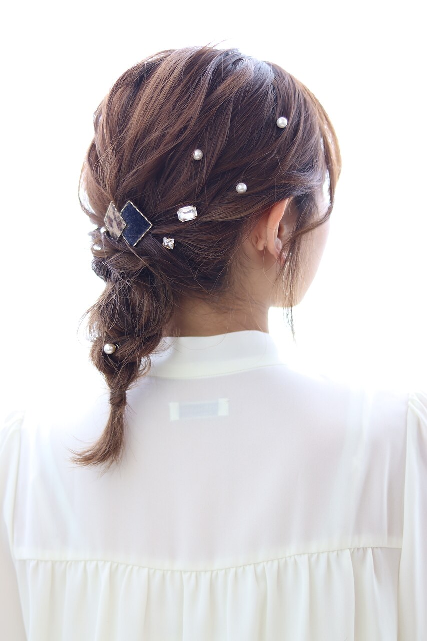 こなれ感◎ロブヘア編みおろし【三つ編み　編み込み】