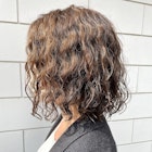 ふわっとボブゆるスパイラルパーマ