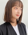 長め結べるボブ☆ナチュラルブラウンベージュ