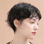 くせ毛マッシュショート