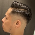 ハイスキンフェードクラシカルバーバースタイル