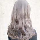 ブリーチなしカラー 透明感 グレージュ オリーブカラー