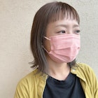 【CASA.mio】アッシュグレー×インナー