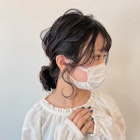 ミディアム × ポニーテールアレンジ