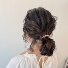 ミディアム × ポニーテールアレンジ