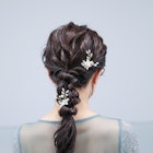 【お呼ばれヘア】くるりんぱとツイストポニーテール