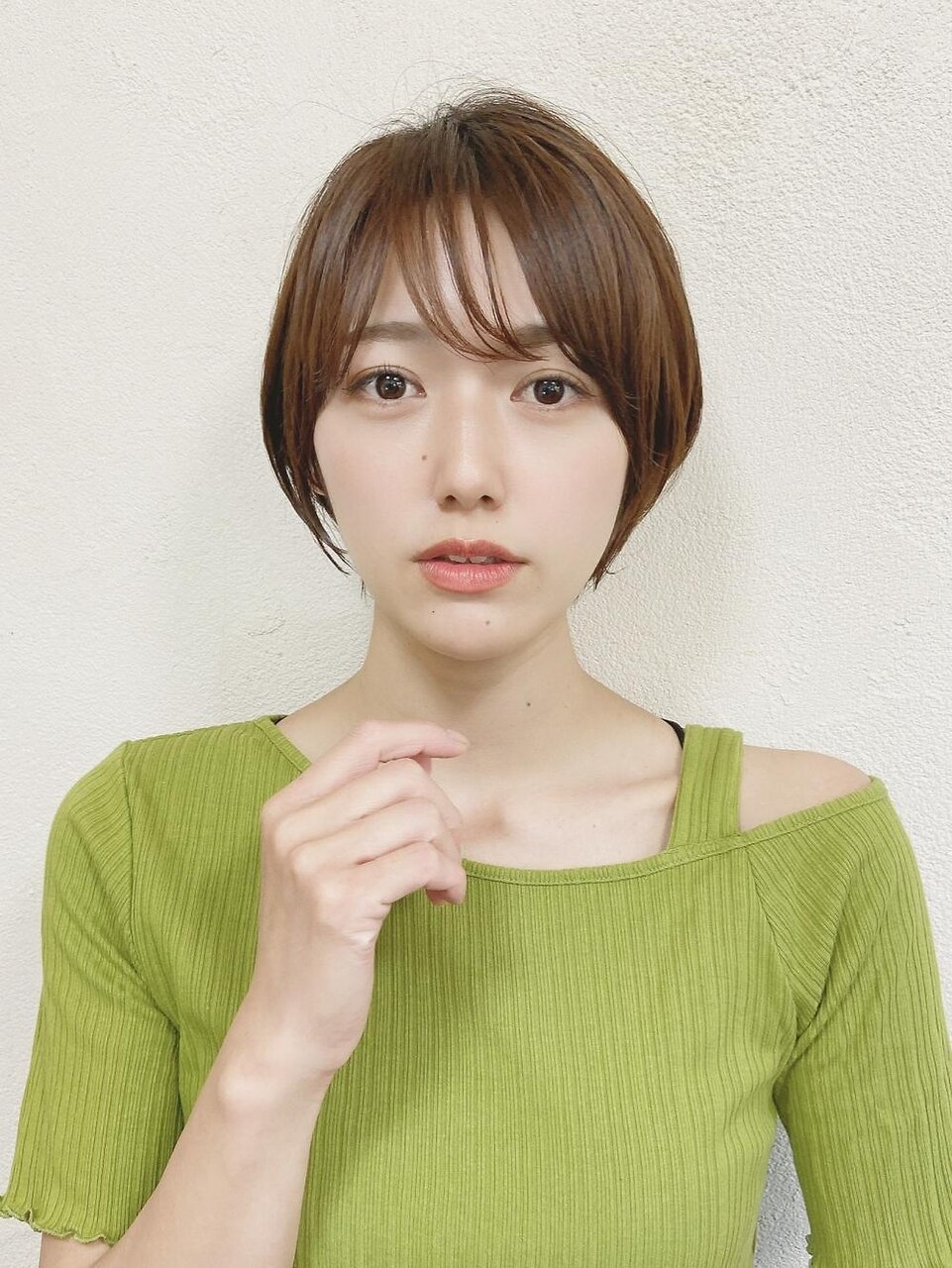 前髪あり20代30代40代大人ショート表参道