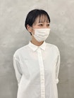 ダークブラウン×耳掛けショート