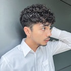 大人マッシュ×スペインカール×ソフトツーブロック i1015