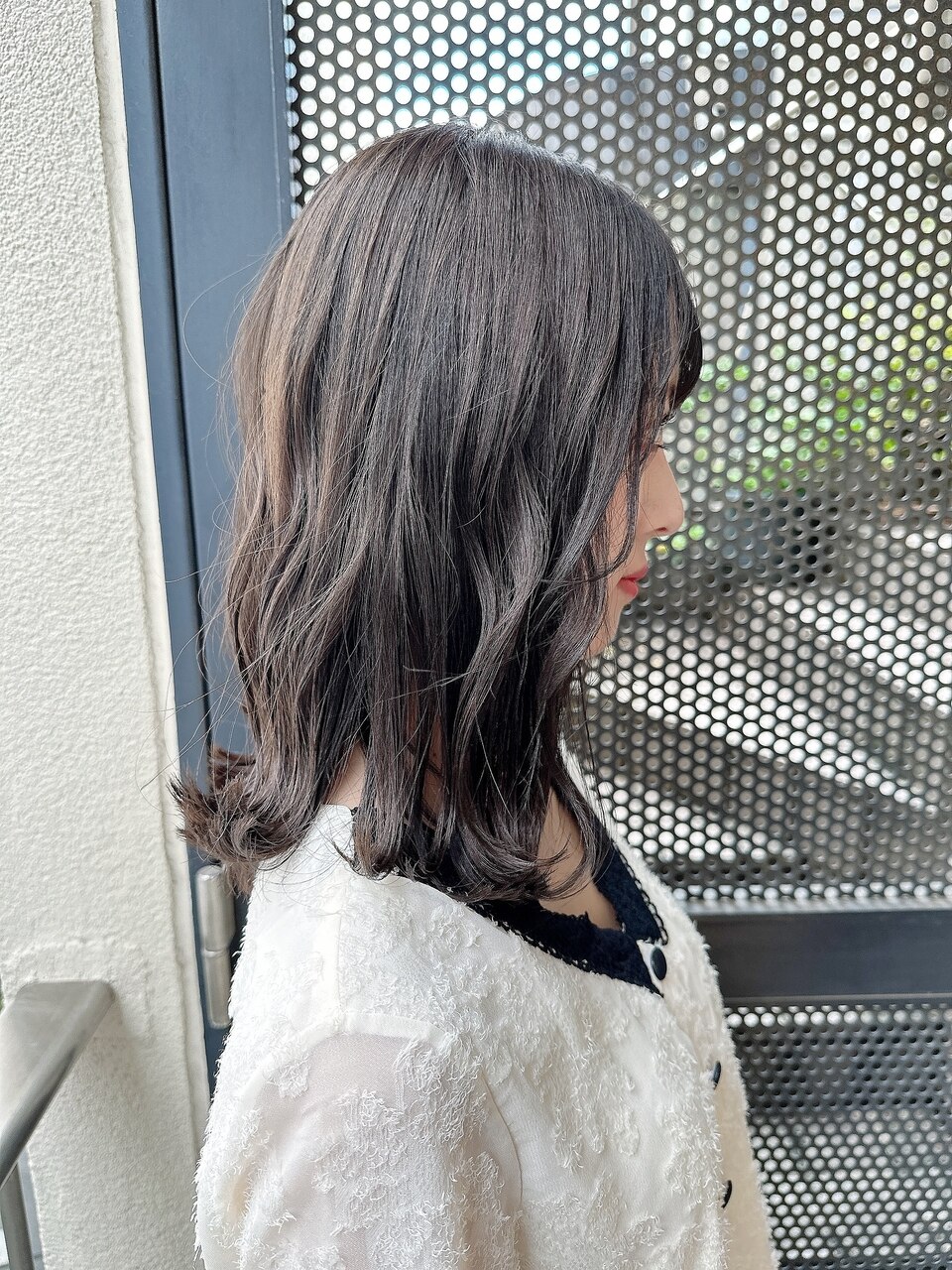 【salon de MiLK 原宿】ミントベージュベージュ×Mixウェーブ