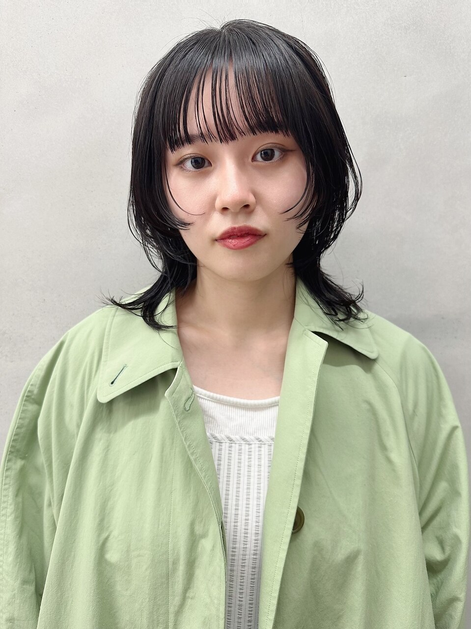 【早瀬忍　梅田中津】ハイレイヤーウルフカット