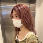 秋のサーモンピンクカラー【銀座/東銀座/ダブルカラー】