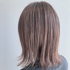 【ハイライト】ワンレンロブ×ミルクティーブラウン