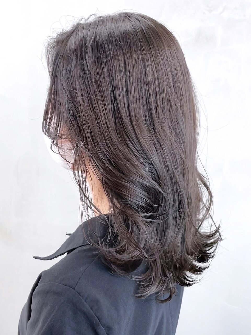 ラベンダーブラウン_グレージュカラーボブウルフ_ba401112