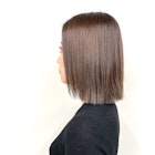 切りっぱなしミディスタイル