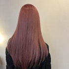 コーラルピンク × さら艶トリートメント