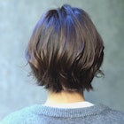 シースルーバング×ニュアンスウェーブ☆小顔ショート 【EVE】