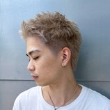 スパイキーショート_アップバングコンマヘア_ba415422