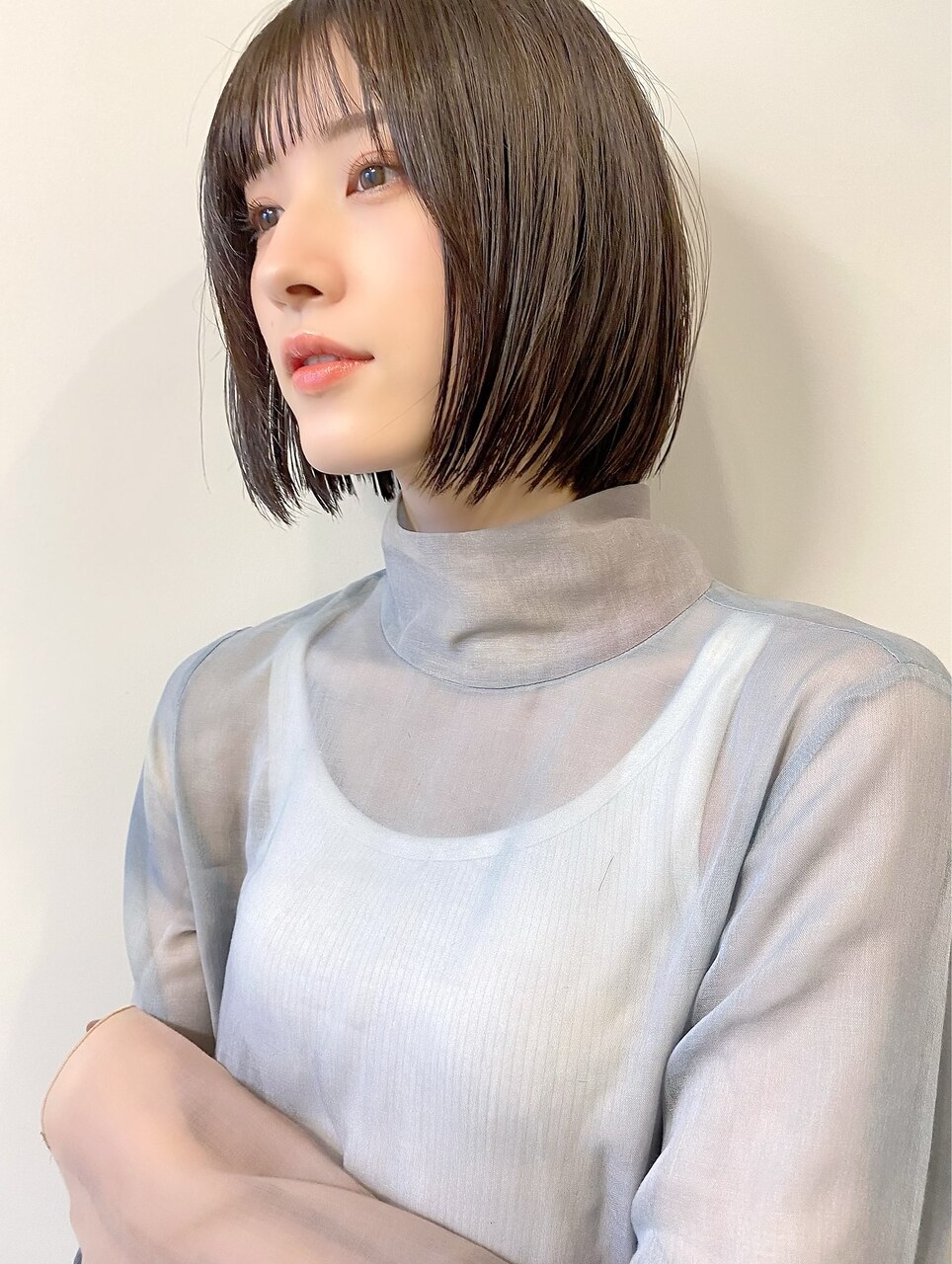 男女共に好印象＊5歳若く見える大人ボブ