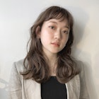 クールフェミニン×オン眉ミディアム