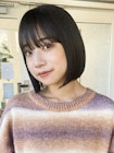 ミニボブ内巻きボブ艶髪ストレート大人かわいいパーソナルカラー