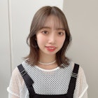 ☆オリーブベージュ/顔まわりレイヤー/ボブ/韓国ヘア☆