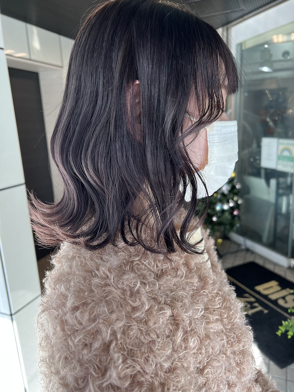 ラベンダーグレージュ♪色落ちまで可愛い☆【木村里歩】