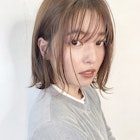 〇2wayバング ボブ