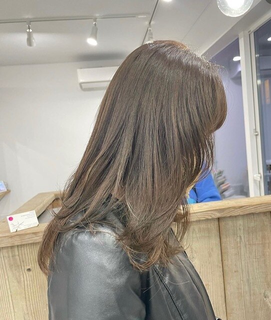 ロングレイヤースタイル