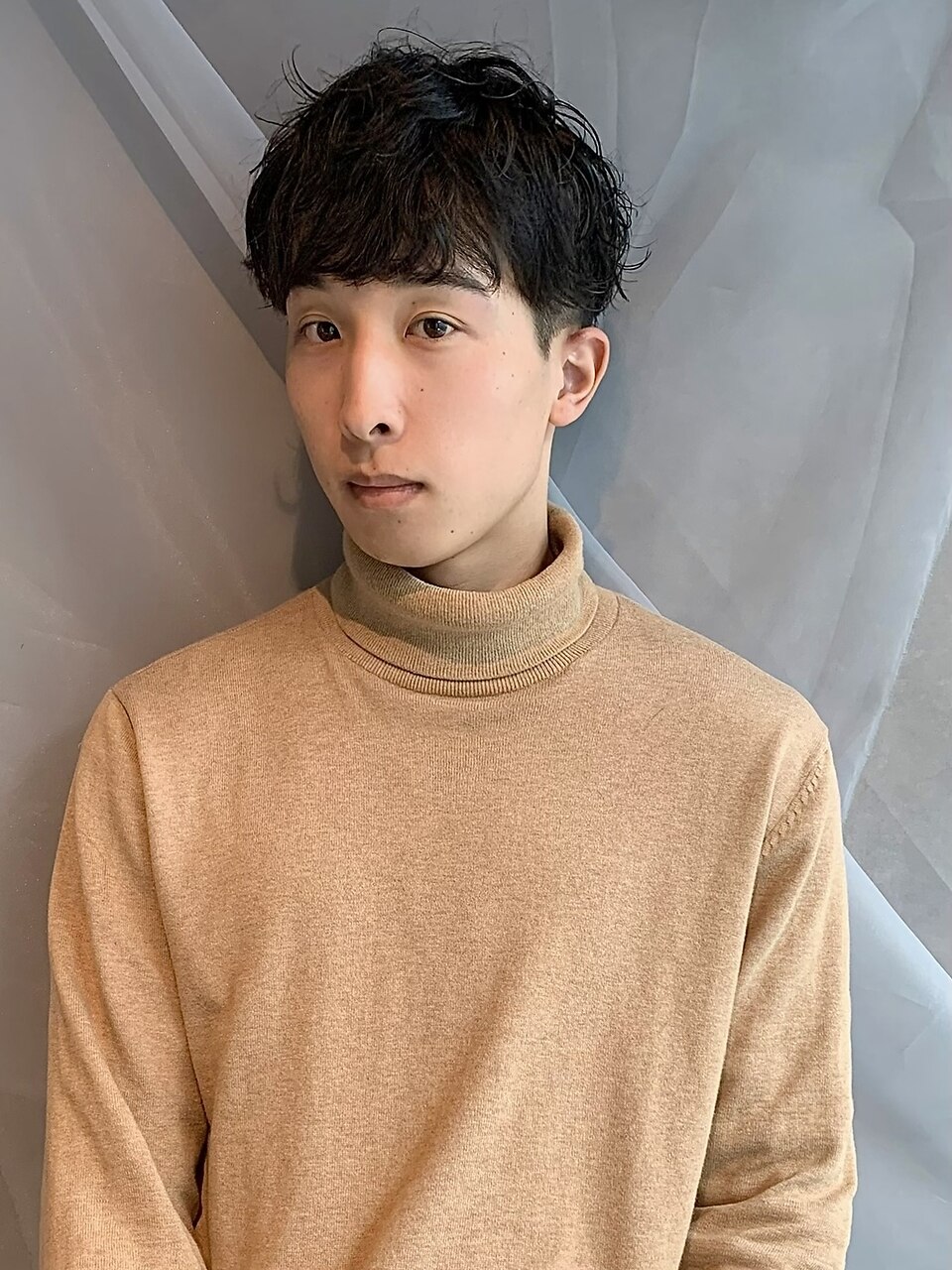 【 メンズマッシュ × ラフスパイラルパーマ 】浅野美紀