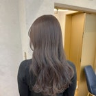 ゆるふわシークレットハイライト透明感グレージュ