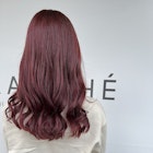 ブリーチ無しローズピンクカラー【森】