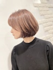 O-tete ベージュブラウンボブ