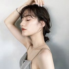 ラフアレンジ_グレージュカラーボブウルフココアベージュ_9095