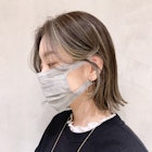 コントラストハイライト_グレージュカラーボブウルフ_ba370414