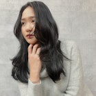 【peony】黒髪風濃いめグレー+大人レイヤー/福岡/西新