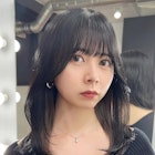 くびれヘア_チェリーブラウンフェミニンロング_ba424521