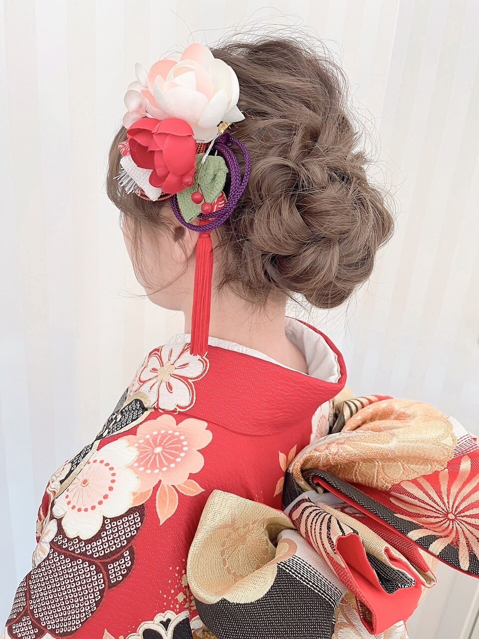  【BLUEFAIRY】成人式★振袖着付★ふんわりヘアセット＋メイク　
