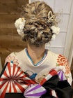 振袖×ヘアアレンジ