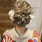 振袖×ヘアアレンジ
