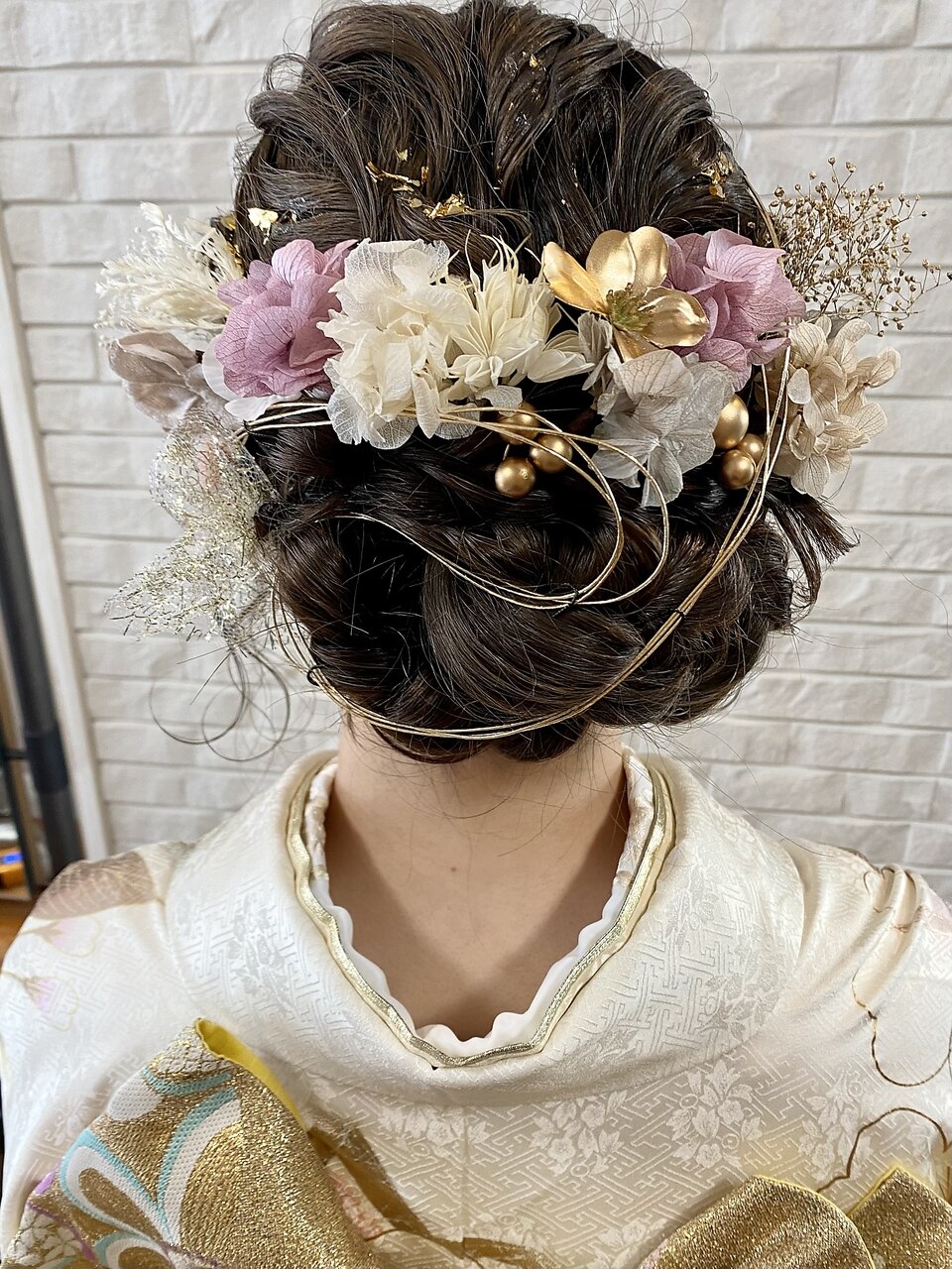 振袖×ヘアアレンジ