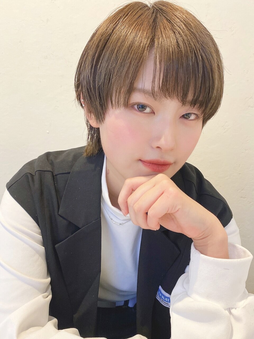 オリーブ×ショートウルフ