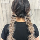 編み込み/ツインテール/編みおろし